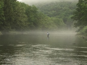 Mike on the Beaverkill River